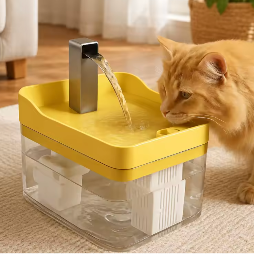 Fuente de agua inteligente para gato