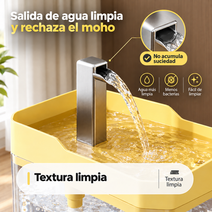 Fuente de agua inteligente para gato